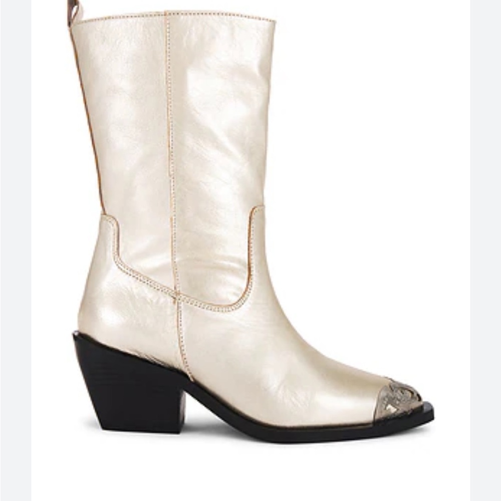 Free People Fastwe Horses Filigree Boots champagne 10/40